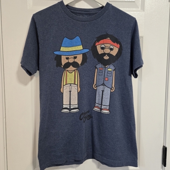 Cheech & Chong Men's Graphic Cartoon Short Sleeve Tee‎ Shirt Small - Picture 3 of 9
